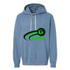 Unisex Garment-Dyed Lightweight Fleece Hooded Sweatshirt Thumbnail