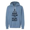 Unisex Garment-Dyed Lightweight Fleece Hooded Sweatshirt Thumbnail