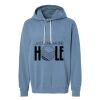 Unisex Garment-Dyed Lightweight Fleece Hooded Sweatshirt Thumbnail