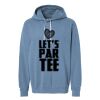 Unisex Garment-Dyed Lightweight Fleece Hooded Sweatshirt Thumbnail
