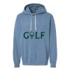 Unisex Garment-Dyed Lightweight Fleece Hooded Sweatshirt Thumbnail