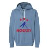 Unisex Garment-Dyed Lightweight Fleece Hooded Sweatshirt Thumbnail