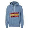 Unisex Garment-Dyed Lightweight Fleece Hooded Sweatshirt Thumbnail