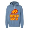 Unisex Garment-Dyed Lightweight Fleece Hooded Sweatshirt Thumbnail