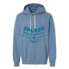 Unisex Garment-Dyed Lightweight Fleece Hooded Sweatshirt Thumbnail
