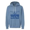 Unisex Garment-Dyed Lightweight Fleece Hooded Sweatshirt Thumbnail