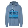 Unisex Garment-Dyed Lightweight Fleece Hooded Sweatshirt Thumbnail