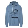 Unisex Garment-Dyed Lightweight Fleece Hooded Sweatshirt Thumbnail