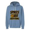 Unisex Garment-Dyed Lightweight Fleece Hooded Sweatshirt Thumbnail