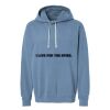 Unisex Garment-Dyed Lightweight Fleece Hooded Sweatshirt Thumbnail