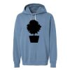 Unisex Garment-Dyed Lightweight Fleece Hooded Sweatshirt Thumbnail
