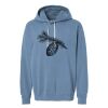 Unisex Garment-Dyed Lightweight Fleece Hooded Sweatshirt Thumbnail