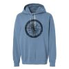 Unisex Garment-Dyed Lightweight Fleece Hooded Sweatshirt Thumbnail