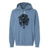 Unisex Garment-Dyed Lightweight Fleece Hooded Sweatshirt Thumbnail