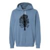 Unisex Garment-Dyed Lightweight Fleece Hooded Sweatshirt Thumbnail