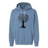 Unisex Garment-Dyed Lightweight Fleece Hooded Sweatshirt Thumbnail