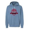 Unisex Garment-Dyed Lightweight Fleece Hooded Sweatshirt Thumbnail