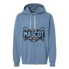 Unisex Garment-Dyed Lightweight Fleece Hooded Sweatshirt Thumbnail