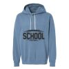 Unisex Garment-Dyed Lightweight Fleece Hooded Sweatshirt Thumbnail