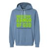 Unisex Garment-Dyed Lightweight Fleece Hooded Sweatshirt Thumbnail