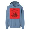 Unisex Garment-Dyed Lightweight Fleece Hooded Sweatshirt Thumbnail