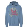 Unisex Garment-Dyed Lightweight Fleece Hooded Sweatshirt Thumbnail