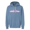 Unisex Garment-Dyed Lightweight Fleece Hooded Sweatshirt Thumbnail