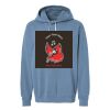 Unisex Garment-Dyed Lightweight Fleece Hooded Sweatshirt Thumbnail