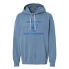 Unisex Garment-Dyed Lightweight Fleece Hooded Sweatshirt Thumbnail