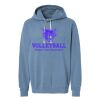 Unisex Garment-Dyed Lightweight Fleece Hooded Sweatshirt Thumbnail