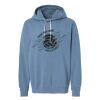 Unisex Garment-Dyed Lightweight Fleece Hooded Sweatshirt Thumbnail