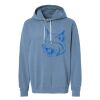 Unisex Garment-Dyed Lightweight Fleece Hooded Sweatshirt Thumbnail