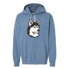 Unisex Garment-Dyed Lightweight Fleece Hooded Sweatshirt Thumbnail