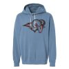 Unisex Garment-Dyed Lightweight Fleece Hooded Sweatshirt Thumbnail