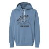 Unisex Garment-Dyed Lightweight Fleece Hooded Sweatshirt Thumbnail