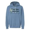 Unisex Garment-Dyed Lightweight Fleece Hooded Sweatshirt Thumbnail