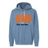 Unisex Garment-Dyed Lightweight Fleece Hooded Sweatshirt Thumbnail