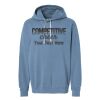 Unisex Garment-Dyed Lightweight Fleece Hooded Sweatshirt Thumbnail