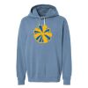 Unisex Garment-Dyed Lightweight Fleece Hooded Sweatshirt Thumbnail