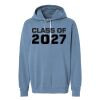 Unisex Garment-Dyed Lightweight Fleece Hooded Sweatshirt Thumbnail
