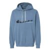 Unisex Garment-Dyed Lightweight Fleece Hooded Sweatshirt Thumbnail