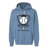 Unisex Garment-Dyed Lightweight Fleece Hooded Sweatshirt Thumbnail