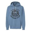 Unisex Garment-Dyed Lightweight Fleece Hooded Sweatshirt Thumbnail