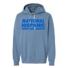 Unisex Garment-Dyed Lightweight Fleece Hooded Sweatshirt Thumbnail