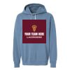 Unisex Garment-Dyed Lightweight Fleece Hooded Sweatshirt Thumbnail