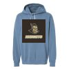 Unisex Garment-Dyed Lightweight Fleece Hooded Sweatshirt Thumbnail