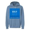 Unisex Garment-Dyed Lightweight Fleece Hooded Sweatshirt Thumbnail