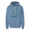 Unisex Garment-Dyed Lightweight Fleece Hooded Sweatshirt Thumbnail