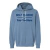 Unisex Garment-Dyed Lightweight Fleece Hooded Sweatshirt Thumbnail