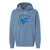 Unisex Garment-Dyed Lightweight Fleece Hooded Sweatshirt Thumbnail
